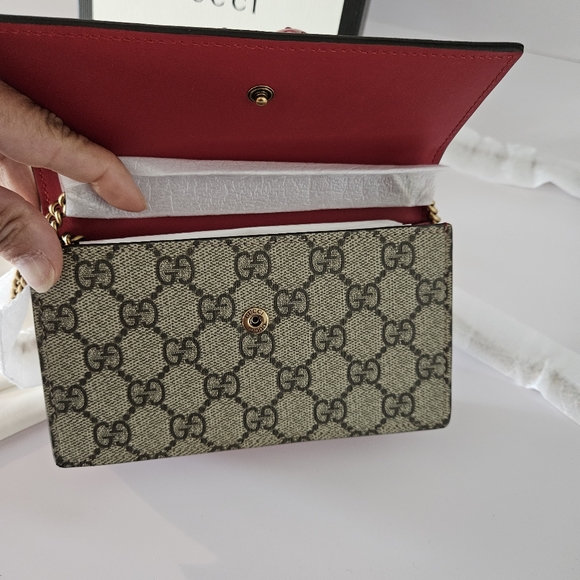 GG SUPREME MINI BAG WITH CHERRIES - NWT - Picture 8 of 16